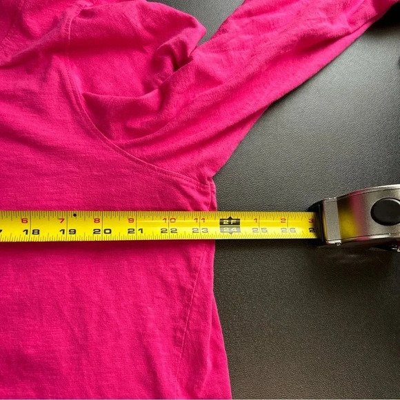 Tommy Hilfiger Women’s 1X Layered Collared Top Pink Blue Striped Preppy Casual - Picture 11 of 16